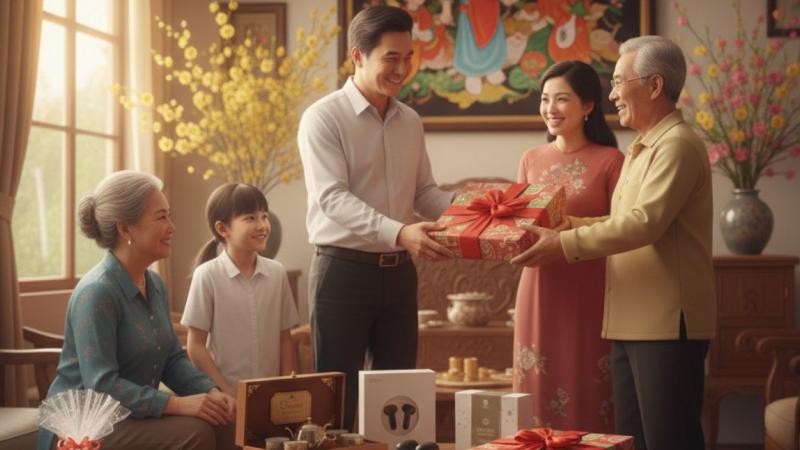 Các loại quà tết phổ biến khi đi chúc tết Các loại quà tết phổ biến khi đi chúc tết