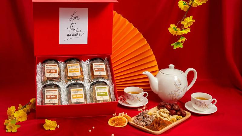 Hộp quà hạt dinh dưỡng Hộp quà hạt dinh dưỡng