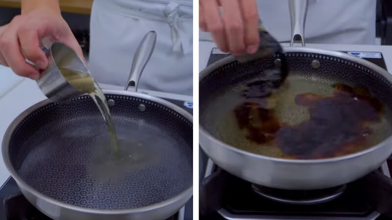 Nấu nước tương ngâm