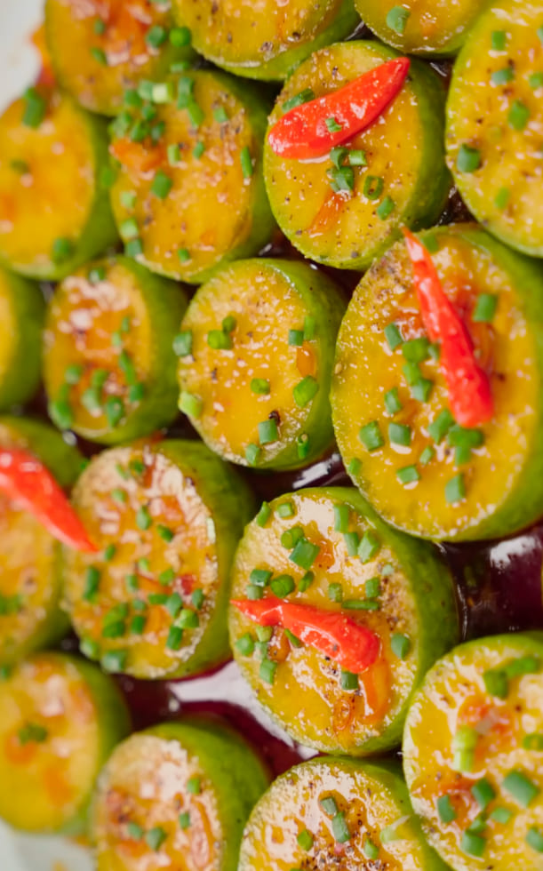 Cách làm bầu kho chay đậm đà, thanh tịnh cho mâm cơm cúng ngày Rằm