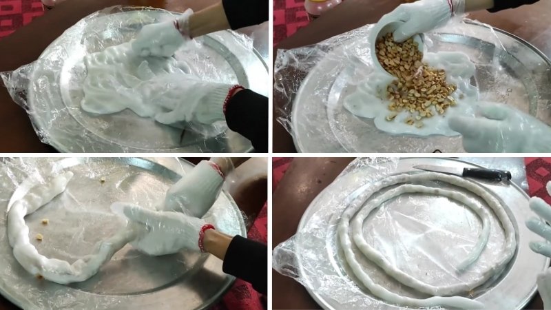 Nhồi lạc và tạo hình Nhồi lạc và tạo hình