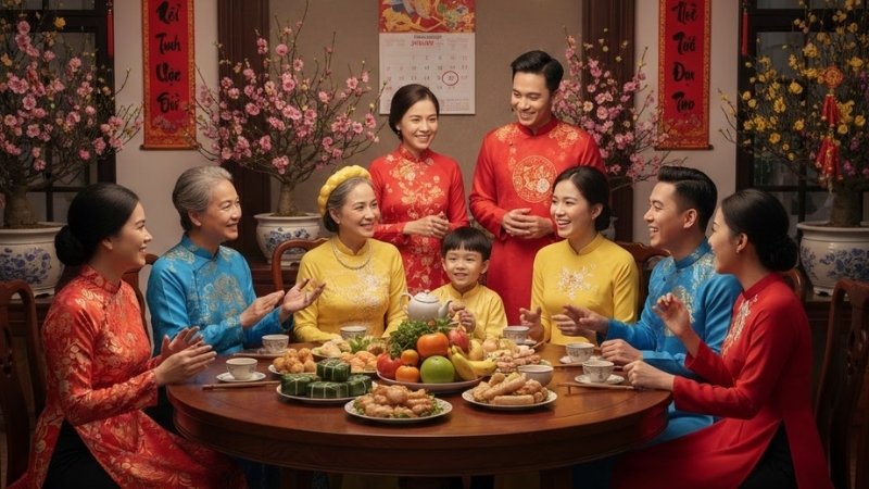 Cách đáp trả câu hỏi khó ngày Tết về chuyện lương bổng, thu nhập