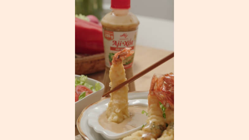 Thưởng thức tôm chiên tempura kiểu Nhật Thưởng thức tôm chiên tempura kiểu Nhật