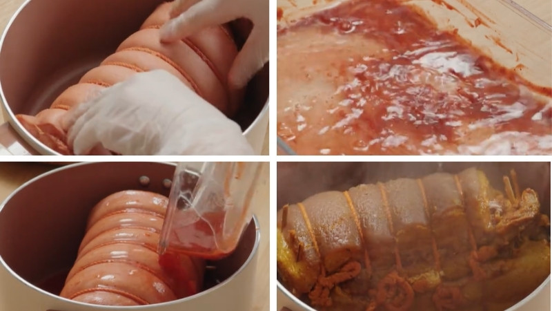 Om thịt chín mềm