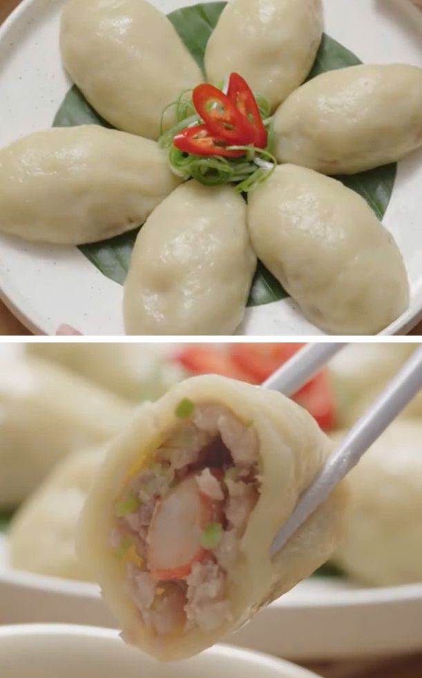 Hướng dẫn làm món bánh khoai tây nhân tôm thịt lạ miệng, ăn sáng ngon