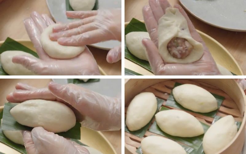 Hấp lửa vừa giúp bánh chín đều, không nhão