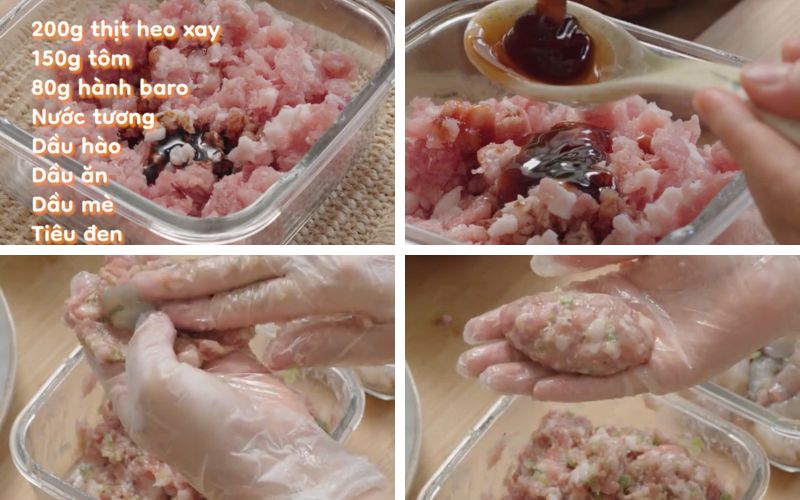 Nhân nêm vừa tay tạo vị đậm đà, không bị khô