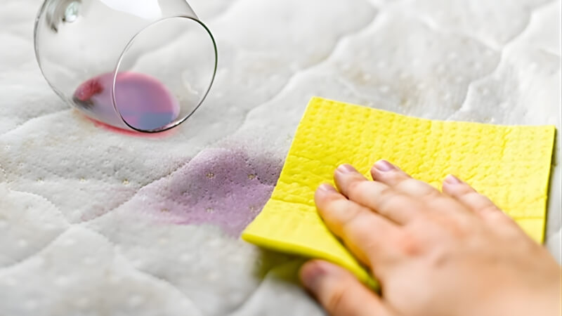 Cách vệ sinh 1 vùng trên đệm lò xo Cách vệ sinh 1 vùng trên đệm lò xo