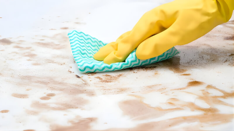 Xử lý vết bẩn trên đệm lò xo Xử lý vết bẩn trên đệm lò xo