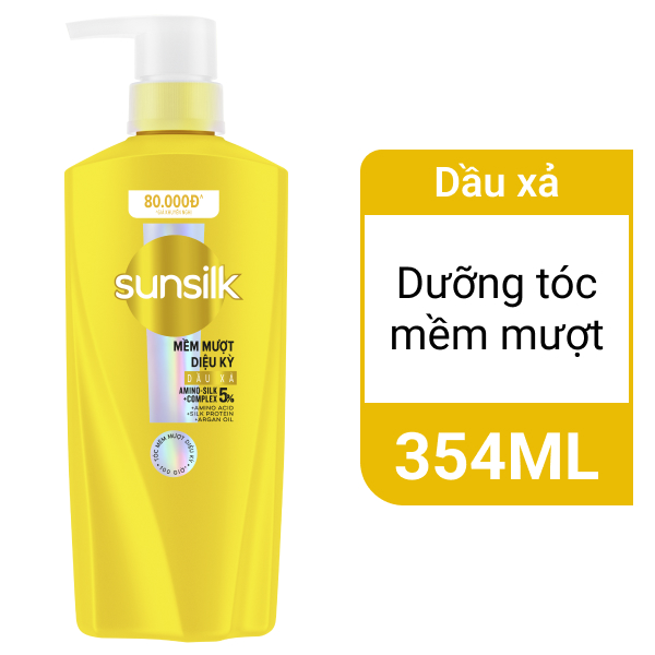 Dầu xả Sunsilk mềm mượt diệu kỳ 354ml