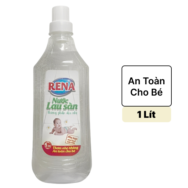 Nước lau sàn Rena hương phấn 1 lít