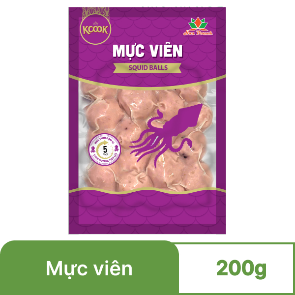 Mực viên Hoa Doanh gói 200g