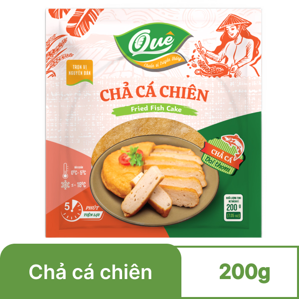Chả cá chiên Hoa Doanh gói 200g