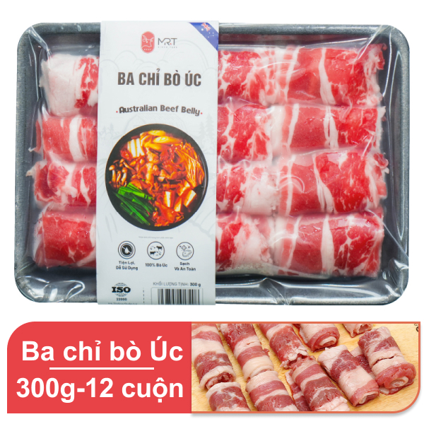 Ba chỉ bò Úc đông lạnh Mr.T