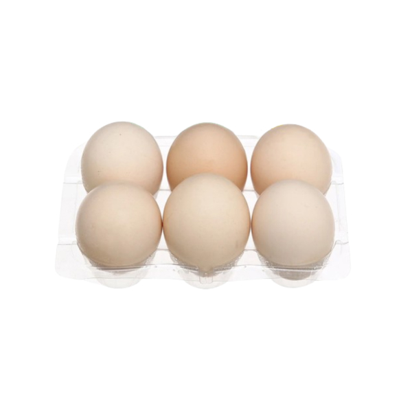 Trứng gà ta hộp 6 quả (giao ngẫu nhiên thương hiệu)