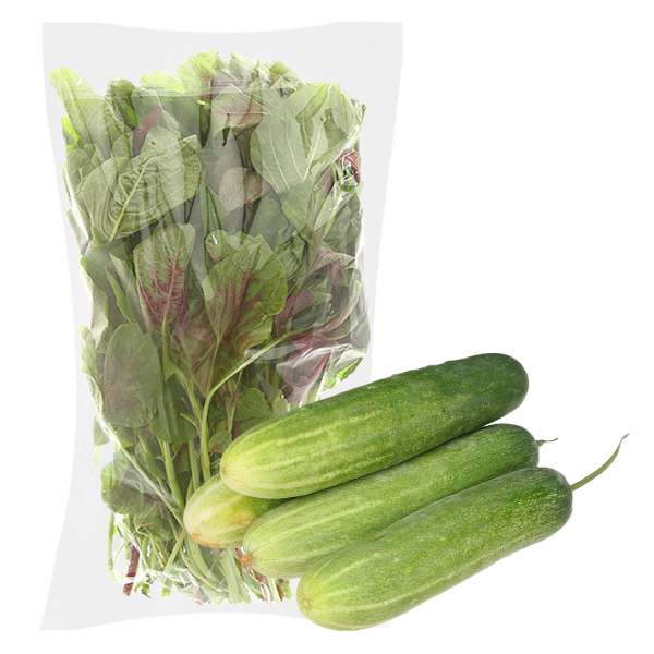 Combo tiết kiệm (Dưa leo 1kg + Rau dền 400g)