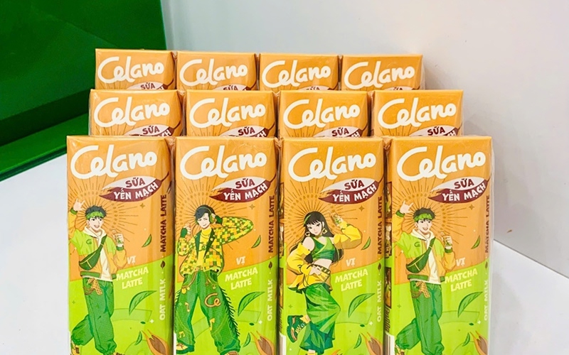 Tác dụng của sữa yến mạch vị matcha latte Celano