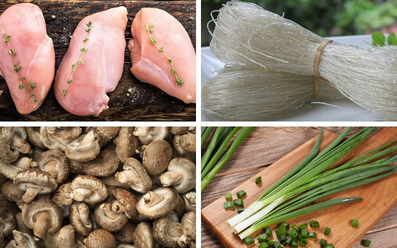 Bạn chuẩn bị đầy đủ nguyên liệu tươi ngon. Bạn chuẩn bị đầy đủ nguyên liệu tươi ngon.