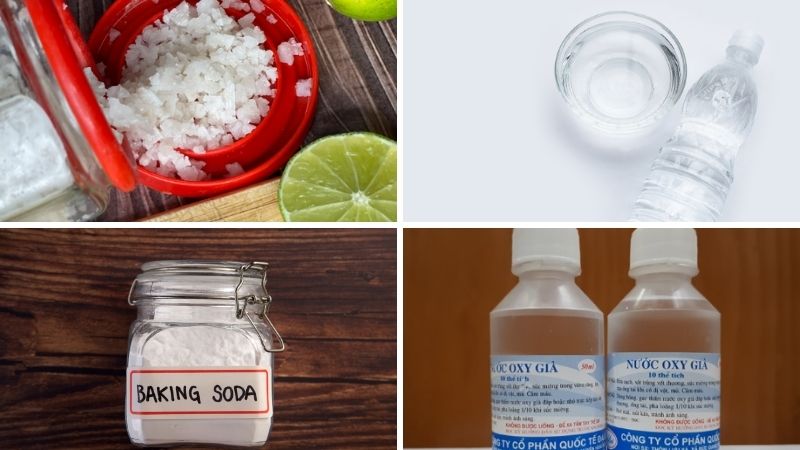 Các nguyên liệu làm sạch thớt nhựa Các nguyên liệu làm sạch thớt nhựa