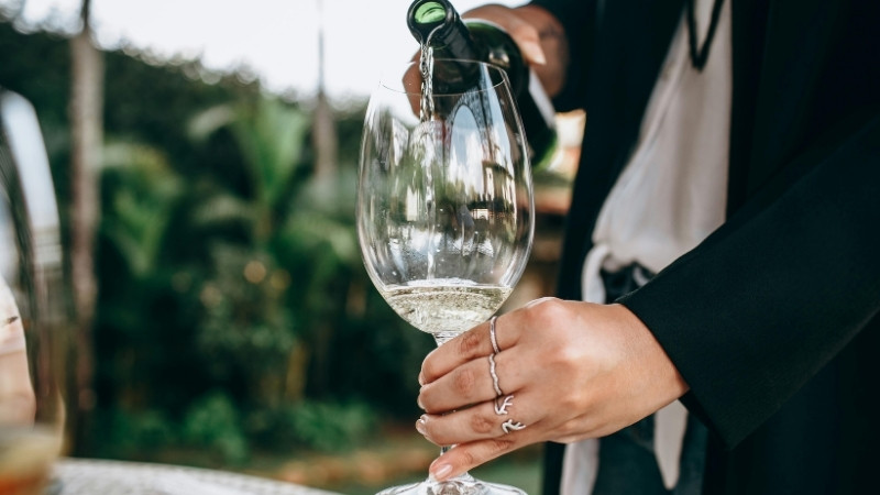 Rượu trắng tiệt trùng khoang lò