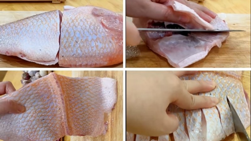 Sơ chế cá diêu hồng