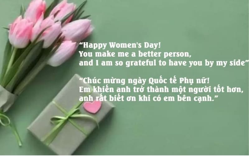 Lời chúc chân thành giúp chạm đến trái tim người yêu.