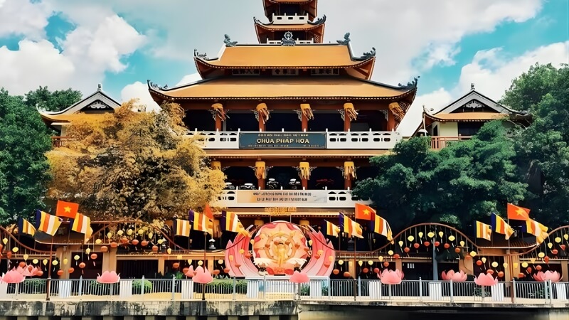Chùa Pháp Hoa - Quận 3