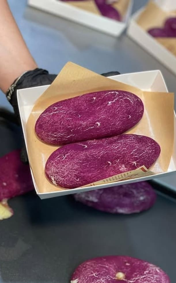 Cách làm bánh khoai lang phô mai vàng tan chảy, béo ngậy ăn là ghiền