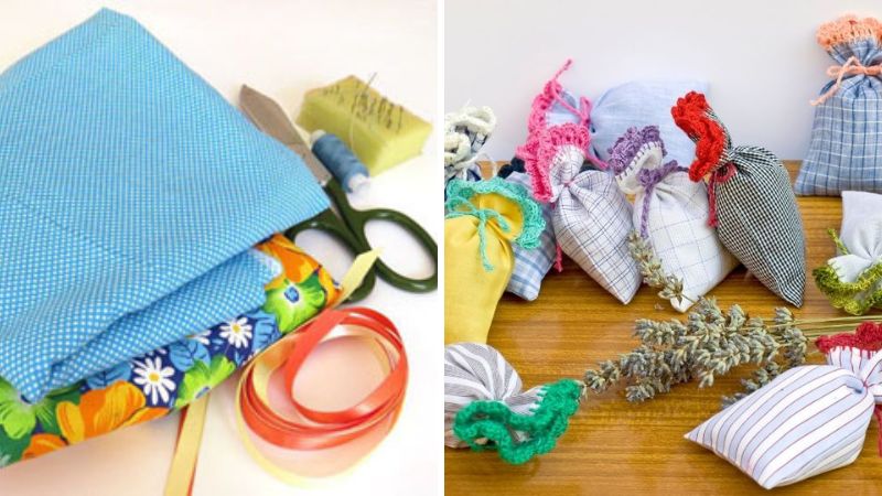 Hướng dẫn may túi đựng hương liệu