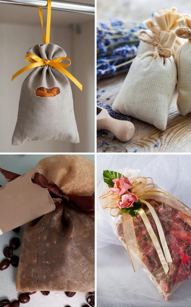 Hướng dẫn làm túi thơm quần áo tự làm đơn giản, lưu hương cả tháng