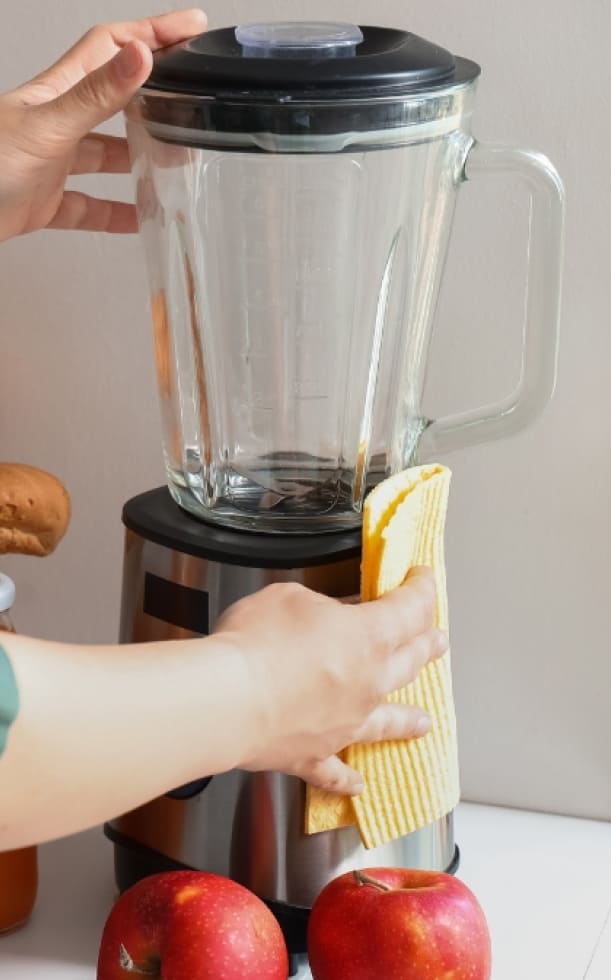 5 cách cách vệ sinh máy xay sinh tố sạch bóng nhanh chóng