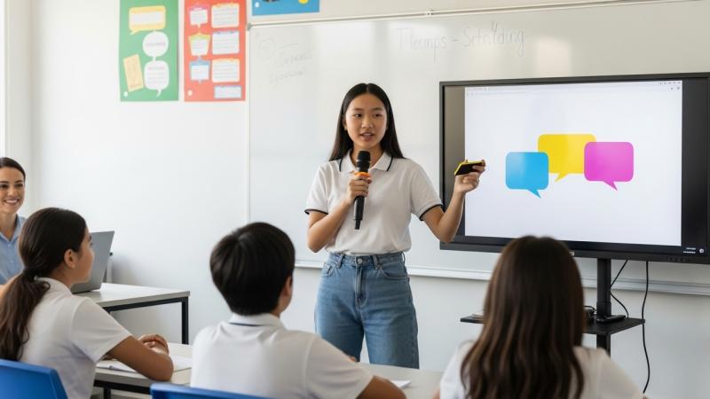 Mẫu mở đầu cho sinh viên khi thuyết trình