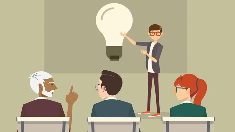 Mẫu mở đầu cho nhân viên văn phòng khi thuyết trình