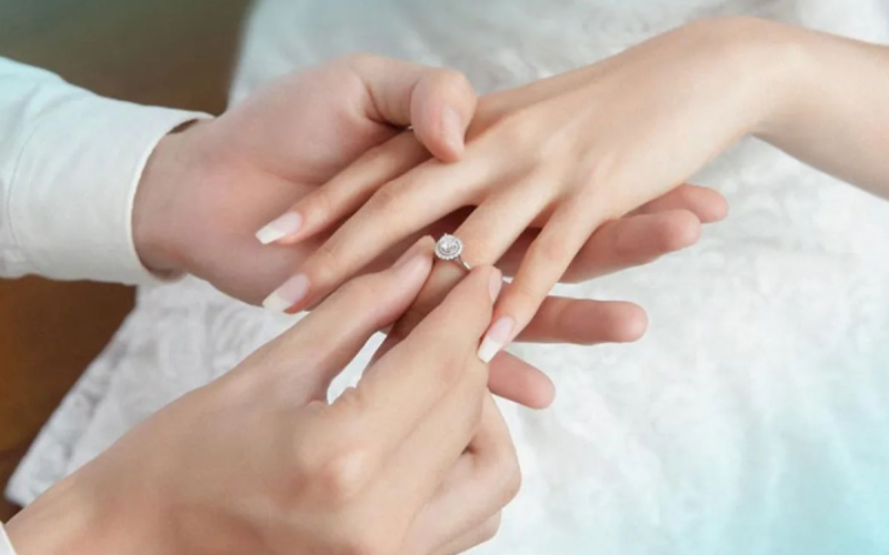 Ý nghĩa các ngón tay đeo nhẫn tình yêu