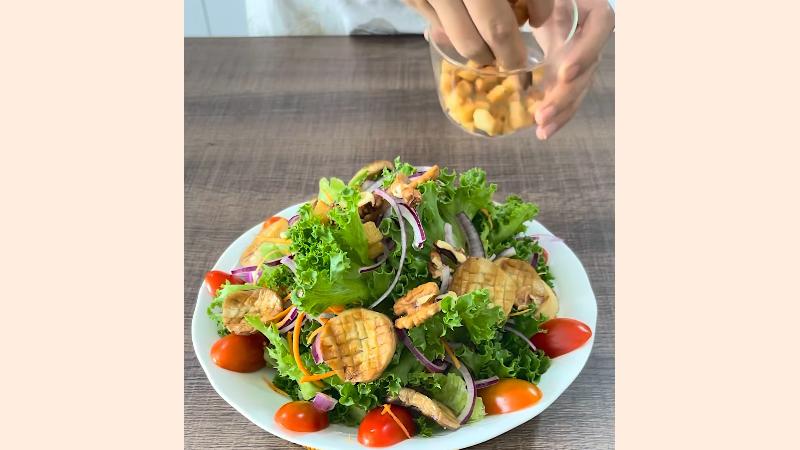 Trộn salad Trộn salad
