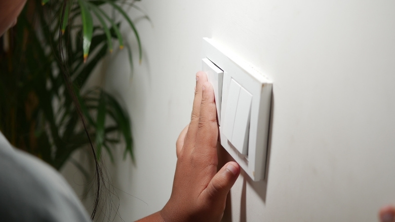 Ngắt nguồn điện và chuẩn bị không gian