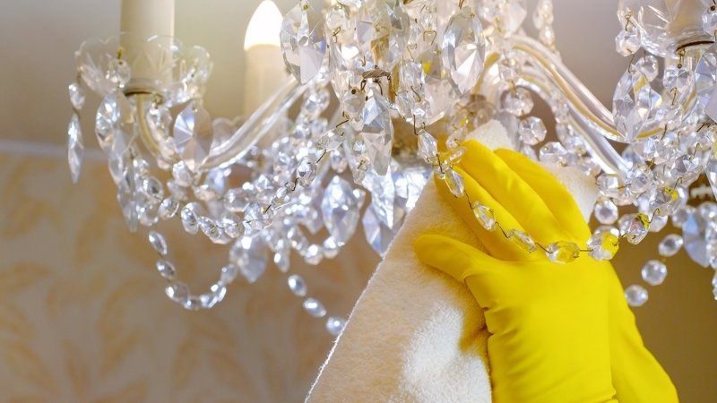 Phương pháp lau khô cho đèn ít bụi