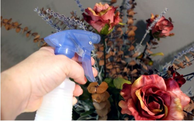 Giải pháp nhanh gọn cho hoa nhựa, hoa giả bề mặt trơn