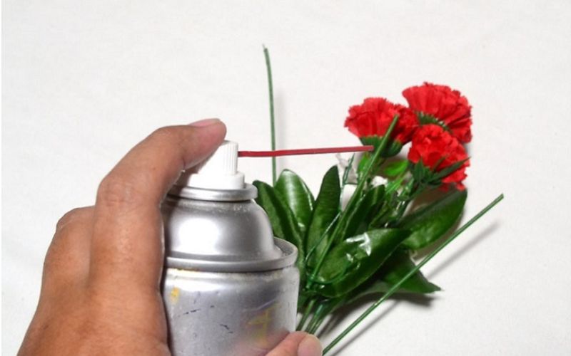 Loại bỏ mốc đen nhẹ nhàng, hạn chế ẩm để hoa không tái mốc