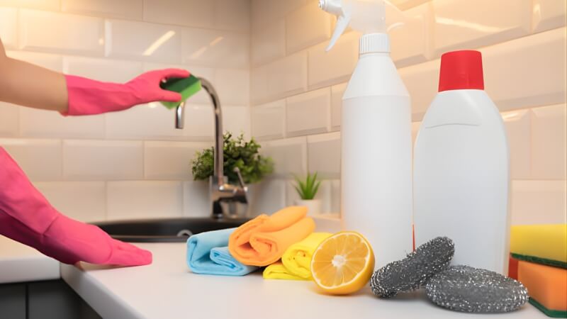 Câu hỏi thường gặp về làm sạch tường bếp dính dầu