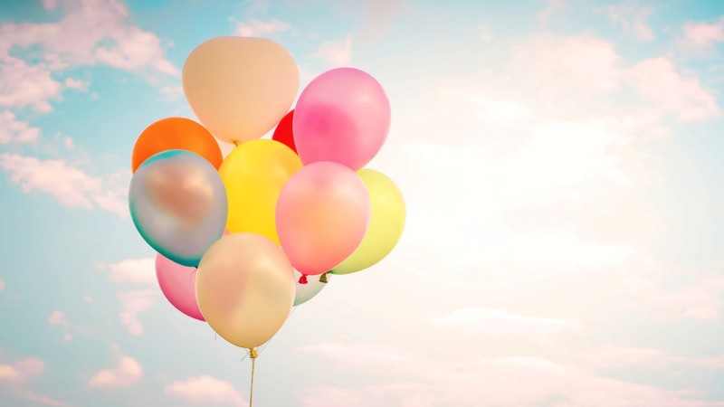 Sử dụng bóng bay