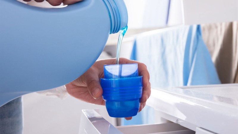 Nước xả vải pha loãng