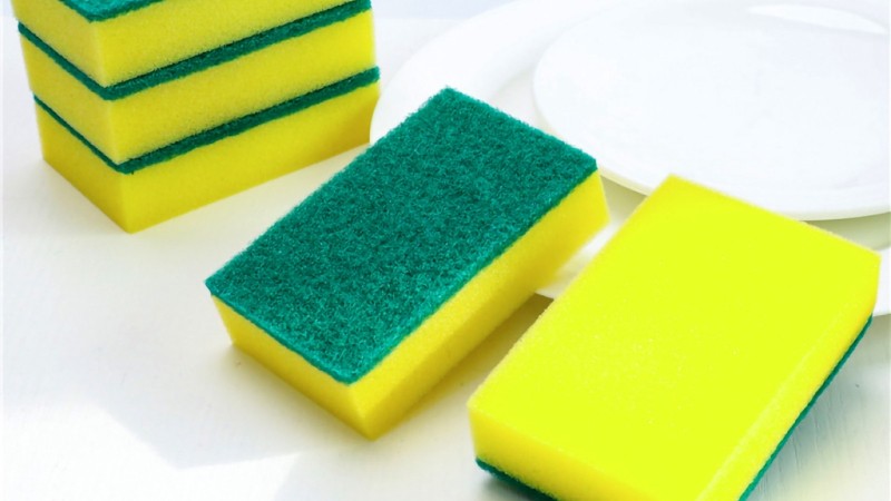 Miếng mút rửa bát khô