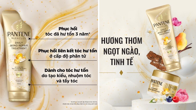 Tác dụng của kem xả Pantene Miracles Daily Serum Treatment