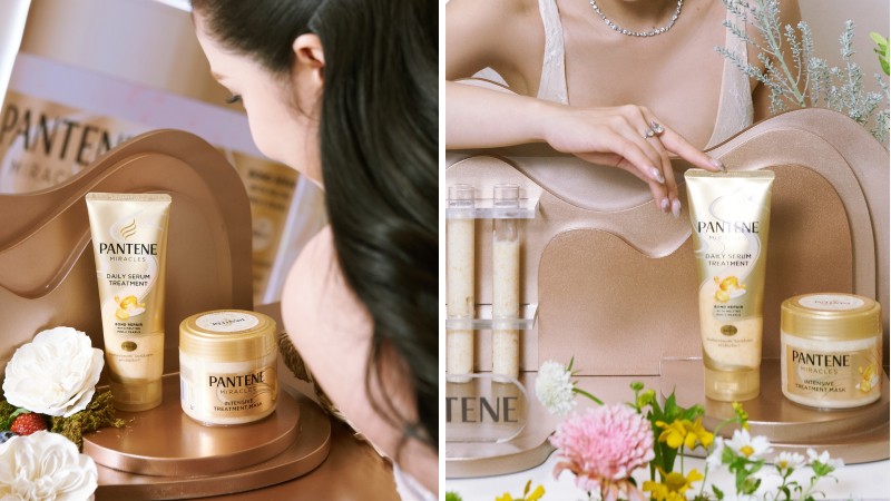 Thiết kế bao bì kem xả Pantene Miracles Daily Serum Treatment