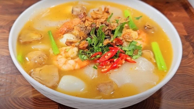 canh chua phồng tôm