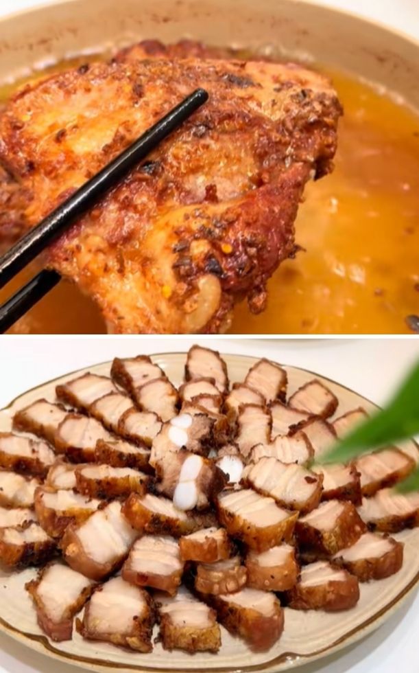 Công thức làm ba chỉ chiên muối sả ngon, lạ miệng cho mâm cỗ Tết