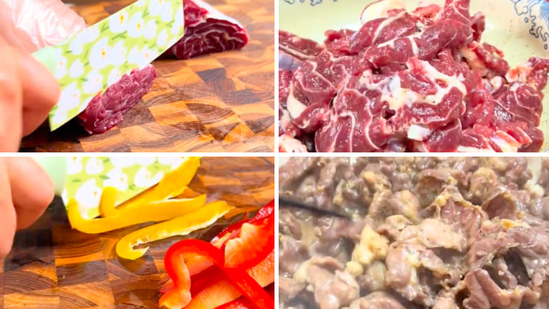 Bước 1: Sơ chế nguyên liệu