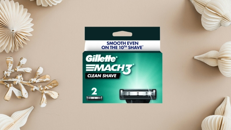 Vỉ 2 cái đầu dao cạo Gillette Mach3 Clean