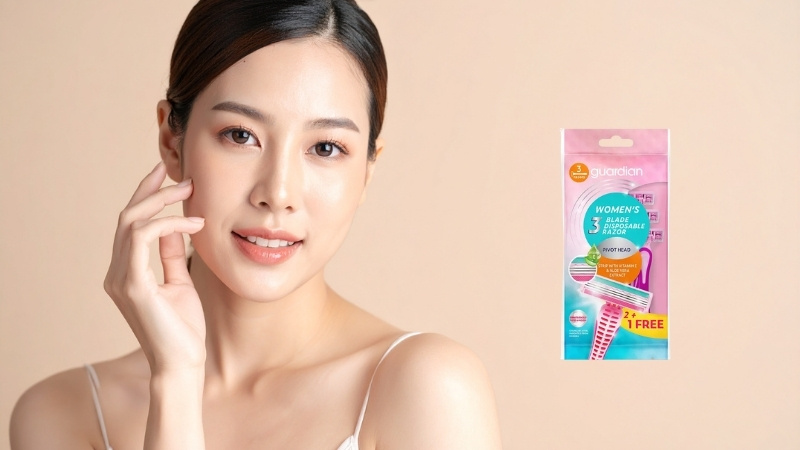 Dao Cạo 3 Lưỡi Dùng Một Lần Guardian Women'S 3 Blade Disposable Razor